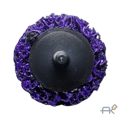 Шлифовальный диск(Коралловый для ROLOC)ф50(SDQ102) цвет фиолетовый